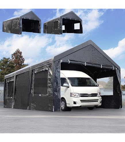 幅3.6m×奥5.9m×高さ2.9m】テント 車庫テント ガレージテント Amazon.co.jp: BTM テント 車庫テント ガレージテント 3×6m UV
